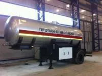 Полуприцеп-газовоз заправочный, передвижная АГЗС